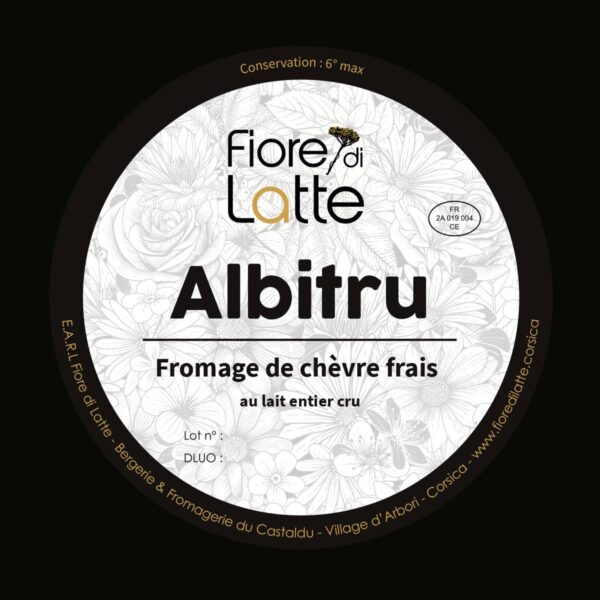 Albitru - Fromage de chèvre frais fermier - Fiore di Latte